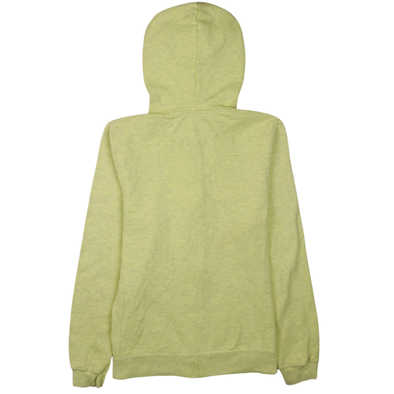 Womens UK Size M Champion Yellow Full Zip Hoodie