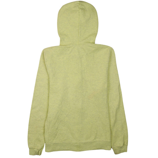 Womens UK Size M Champion Yellow Full Zip Hoodie