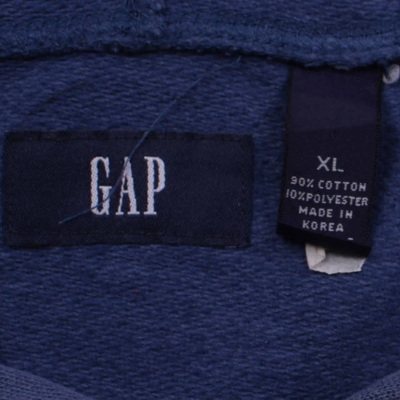 Mens UK Size XL Gap Blue Pullover Hoodie