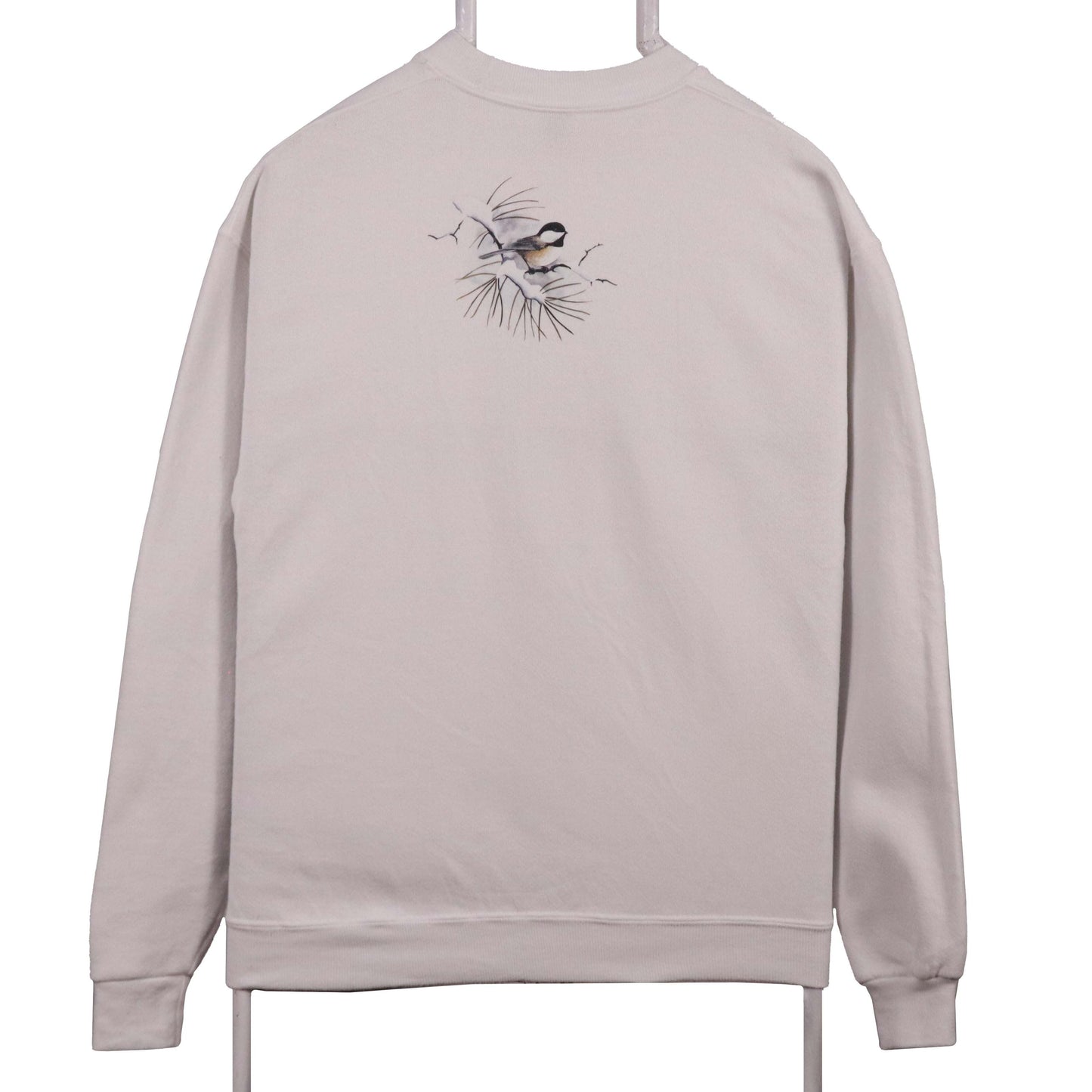Womens UK Size M JERZEES Beige Pullover Sweatshirt