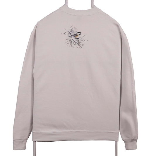Womens UK Size M JERZEES Beige Pullover Sweatshirt