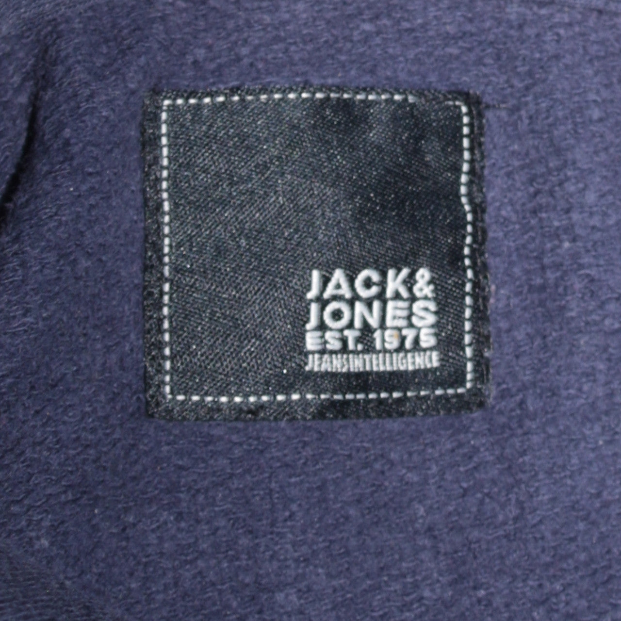 Mens UK Size M JACK & JONES Blue Pullover Hoodie