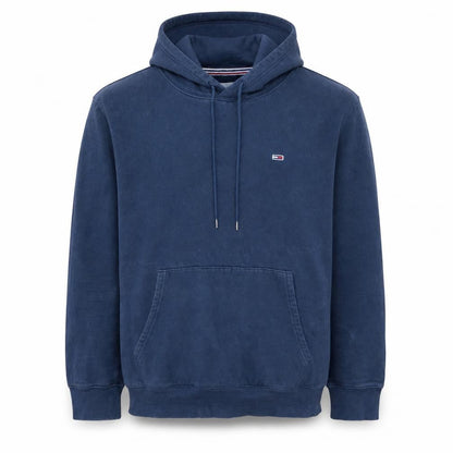 Mens UK Size L Tommy Jeans Blue Pullover Hoodie