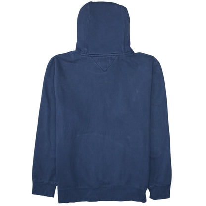 Mens UK Size L Tommy Jeans Blue Pullover Hoodie