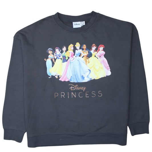 Womens UK Size L Disney Black Pullover Sweatshirt