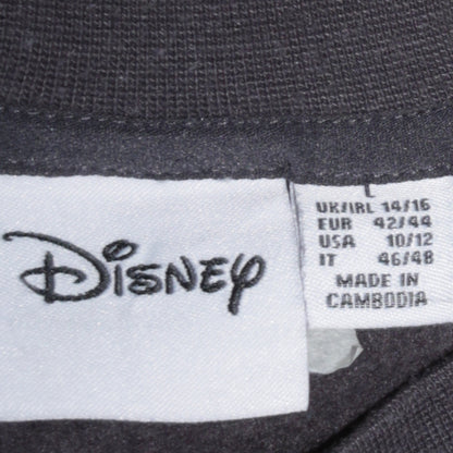Womens UK Size L Disney Black Pullover Sweatshirt