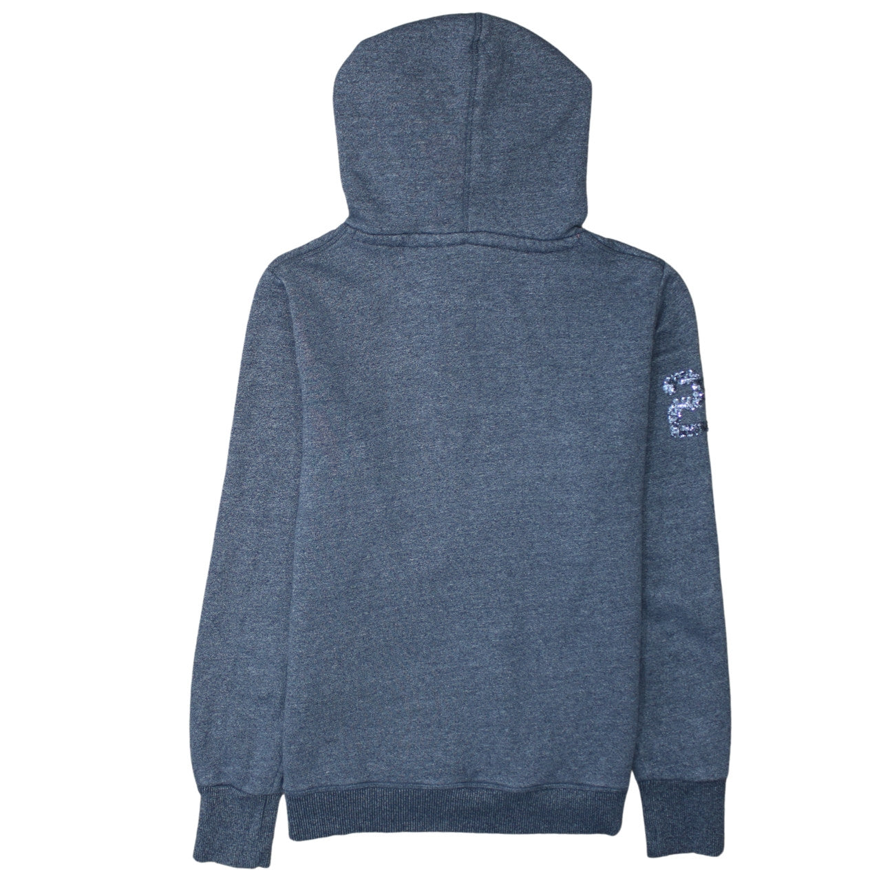 Womens UK Size M Superdry Grey Pullover Hoodie