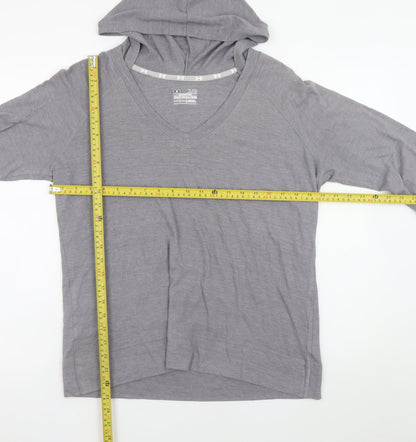 Mens UK Size XL Under armour Grey Pullover Hoodie