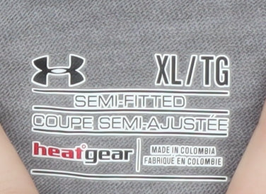 Mens UK Size XL Under armour Grey Pullover Hoodie