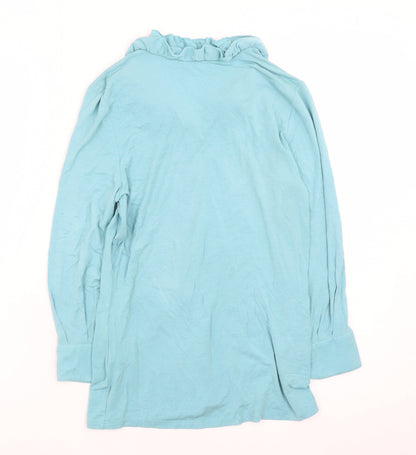 Womens UK Size 8 Boden Blue Basic Button-Up