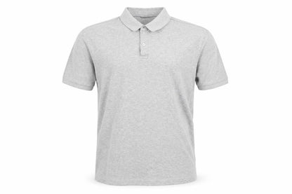 Michael Kors Men's Grey Cotton Short Sleeve Polo Shirt M