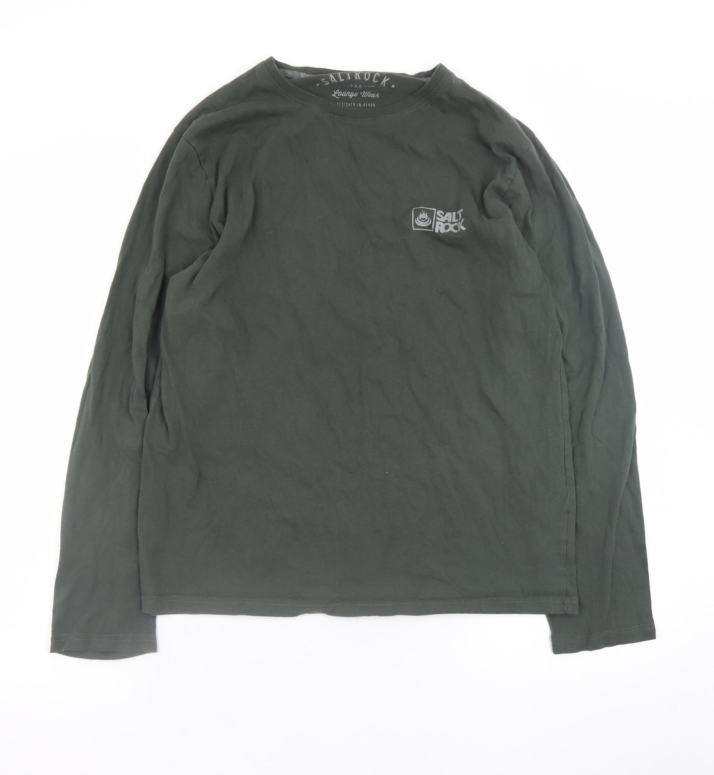 Mens UK Size M Saltrock Green  T-Shirt