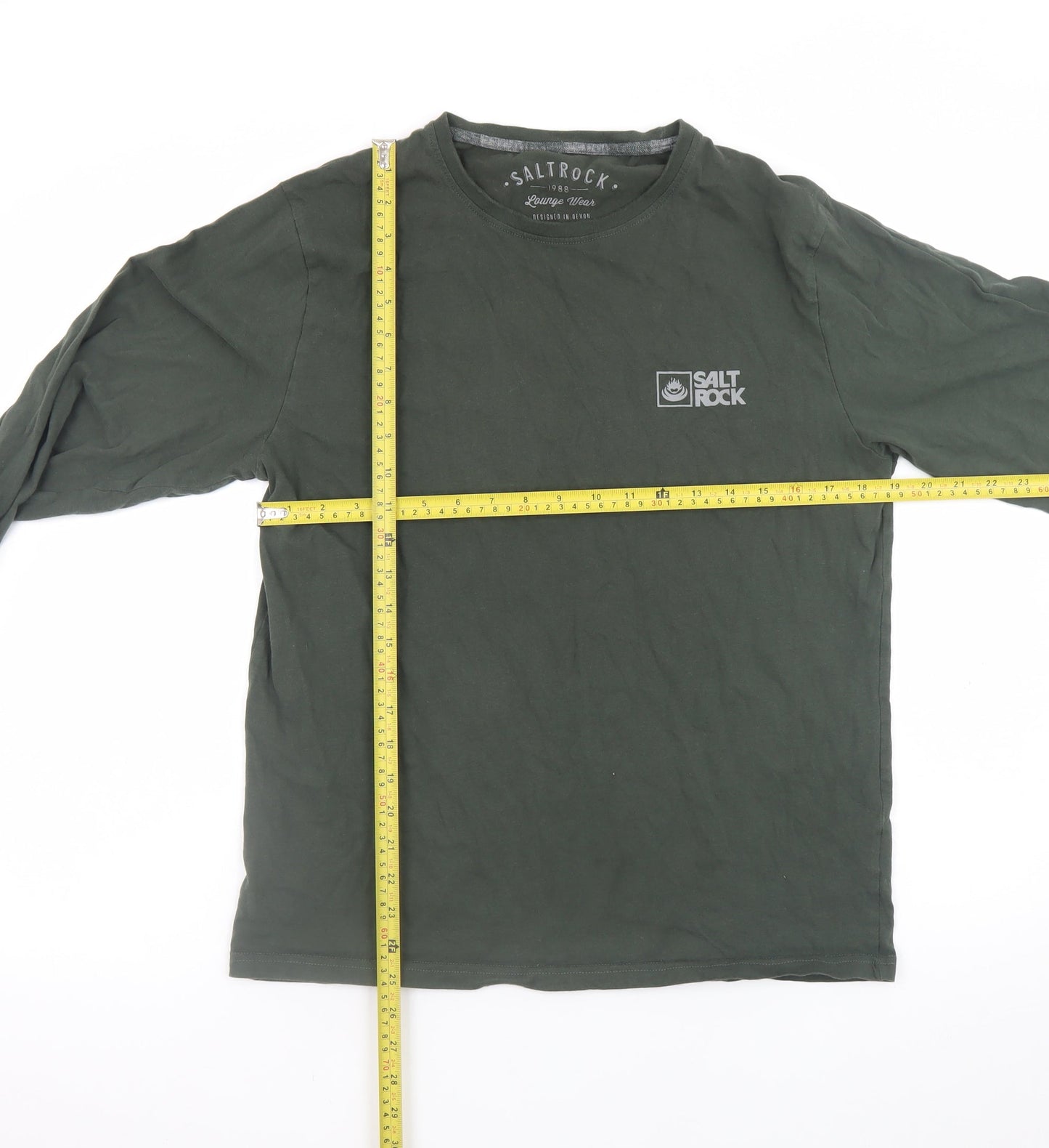 Mens UK Size M Saltrock Green  T-Shirt