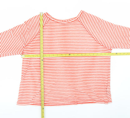 Womens UK Size 16 Marks and Spencer Red Basic T-Shirt