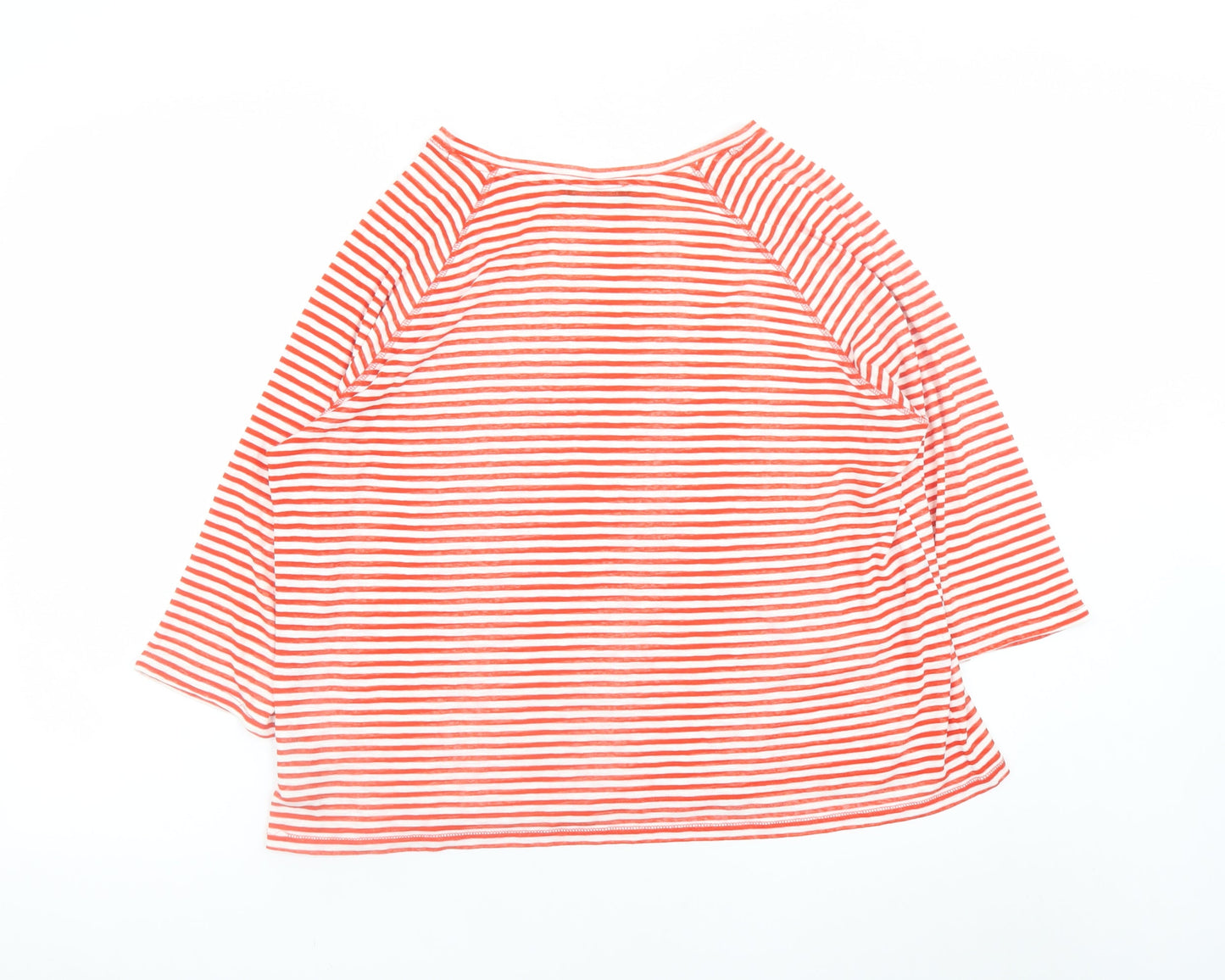 Womens UK Size 16 Marks and Spencer Red Basic T-Shirt