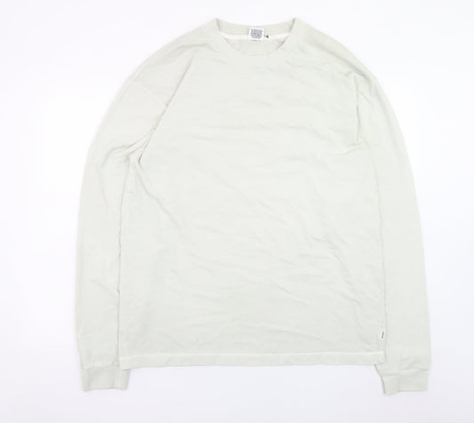 Mens UK Size XL Bonds Beige Pullover Sweatshirt