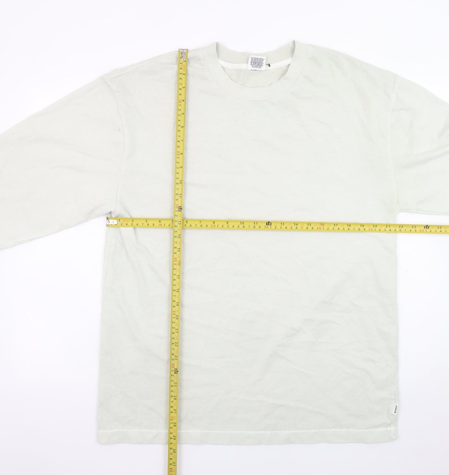 Mens UK Size XL Bonds Beige Pullover Sweatshirt