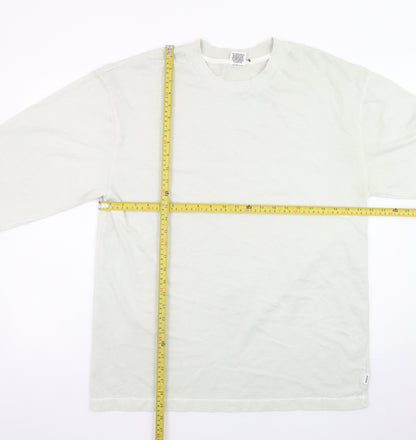 Mens UK Size XL Bonds Beige Pullover Sweatshirt