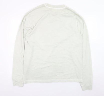 Mens UK Size XL Bonds Beige Pullover Sweatshirt