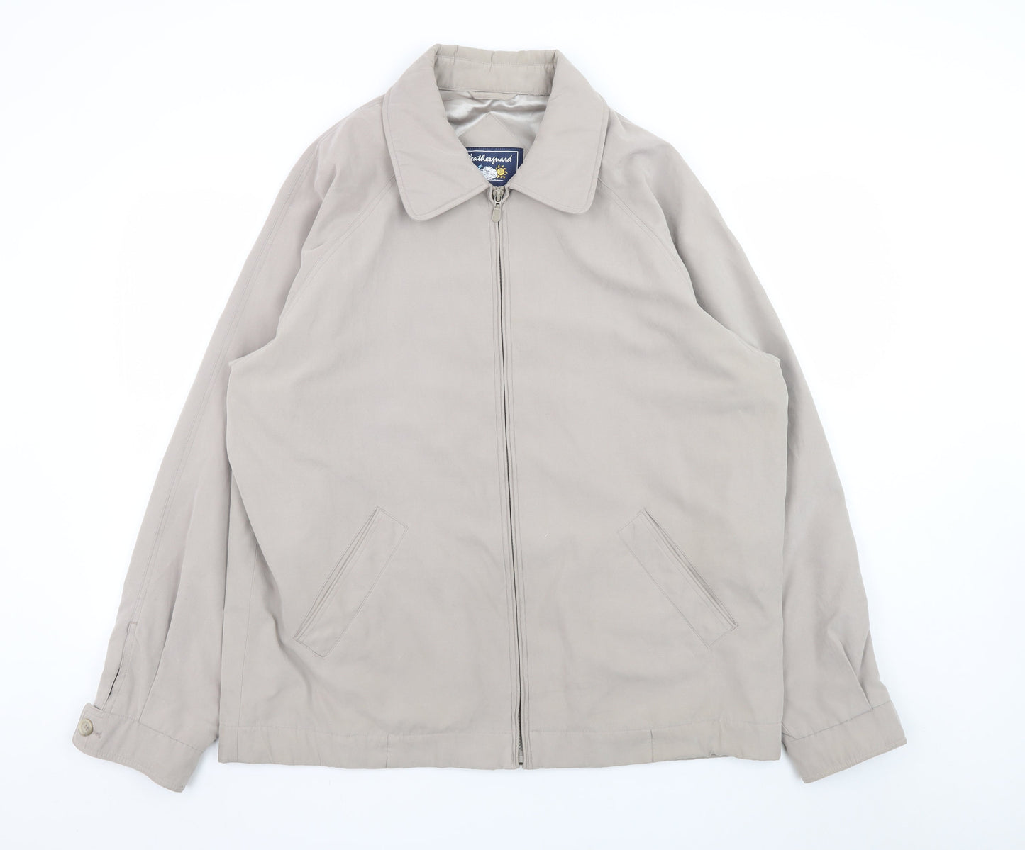 Mens UK Size L Weatherguard Beige Basic Jacket