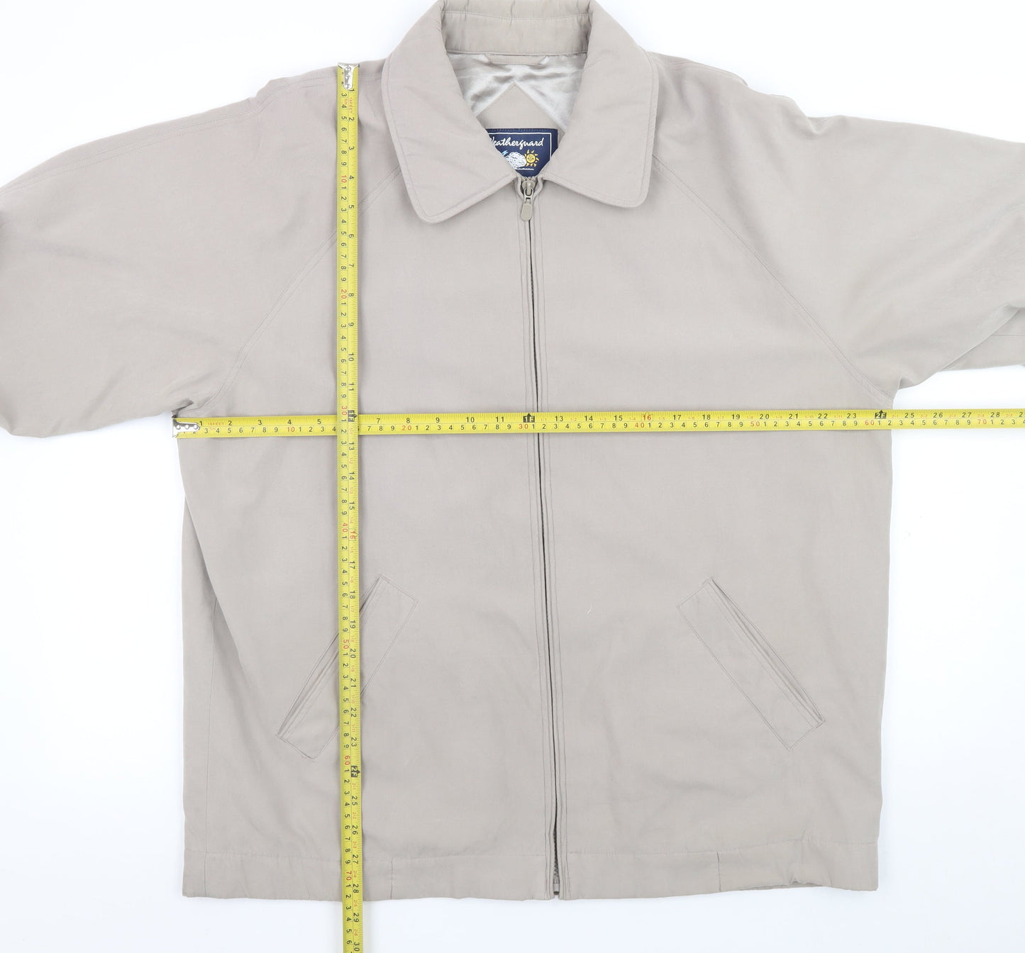 Mens UK Size L Weatherguard Beige Basic Jacket