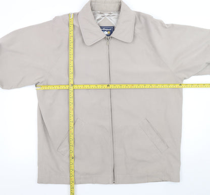 Mens UK Size L Weatherguard Beige Basic Jacket