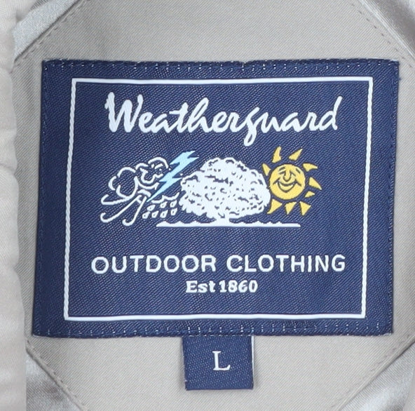 Mens UK Size L Weatherguard Beige Basic Jacket