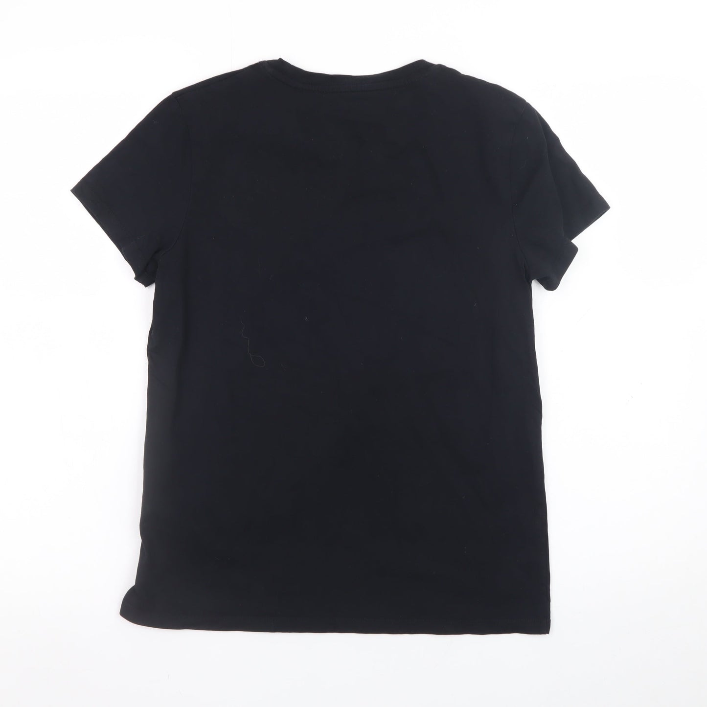 Womens UK Size S Levi's Black Basic T-Shirt