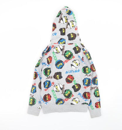 Boys UK Size 9-10 Years LEGO Grey Pullover Hoodie