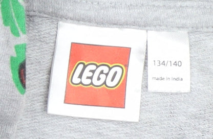 Boys UK Size 9-10 Years LEGO Grey Pullover Hoodie
