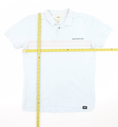 Mens UK Size M WROGN 100% Cotton Polo Shirt