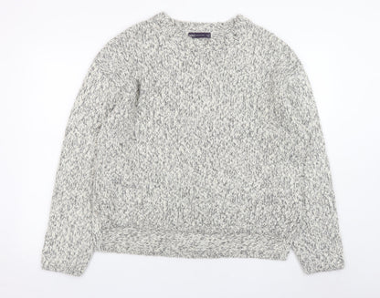 Mens UK Size L Marks and Spencer Grey Pullover Jumper