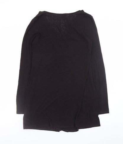 Phase Eight Women’s Black L A-Line V-Neck Jersey Dress