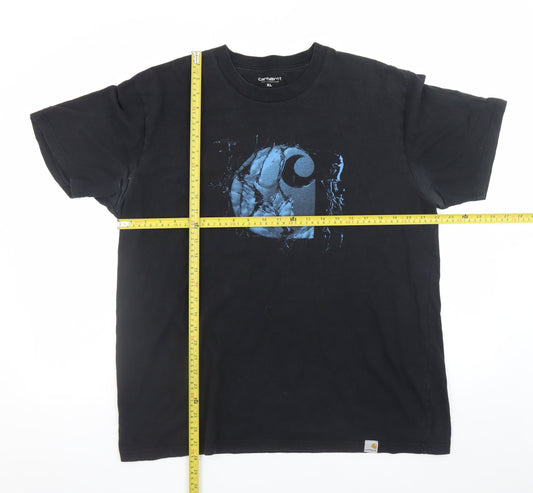 Carhartt Mens Black XL Graphic Print Workwear T-Shirt