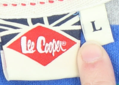Mens UK Size L Lee Cooper Blue  T-Shirt