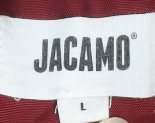 Unisex Adults UK Size L Jacamo Red Parka Coat
