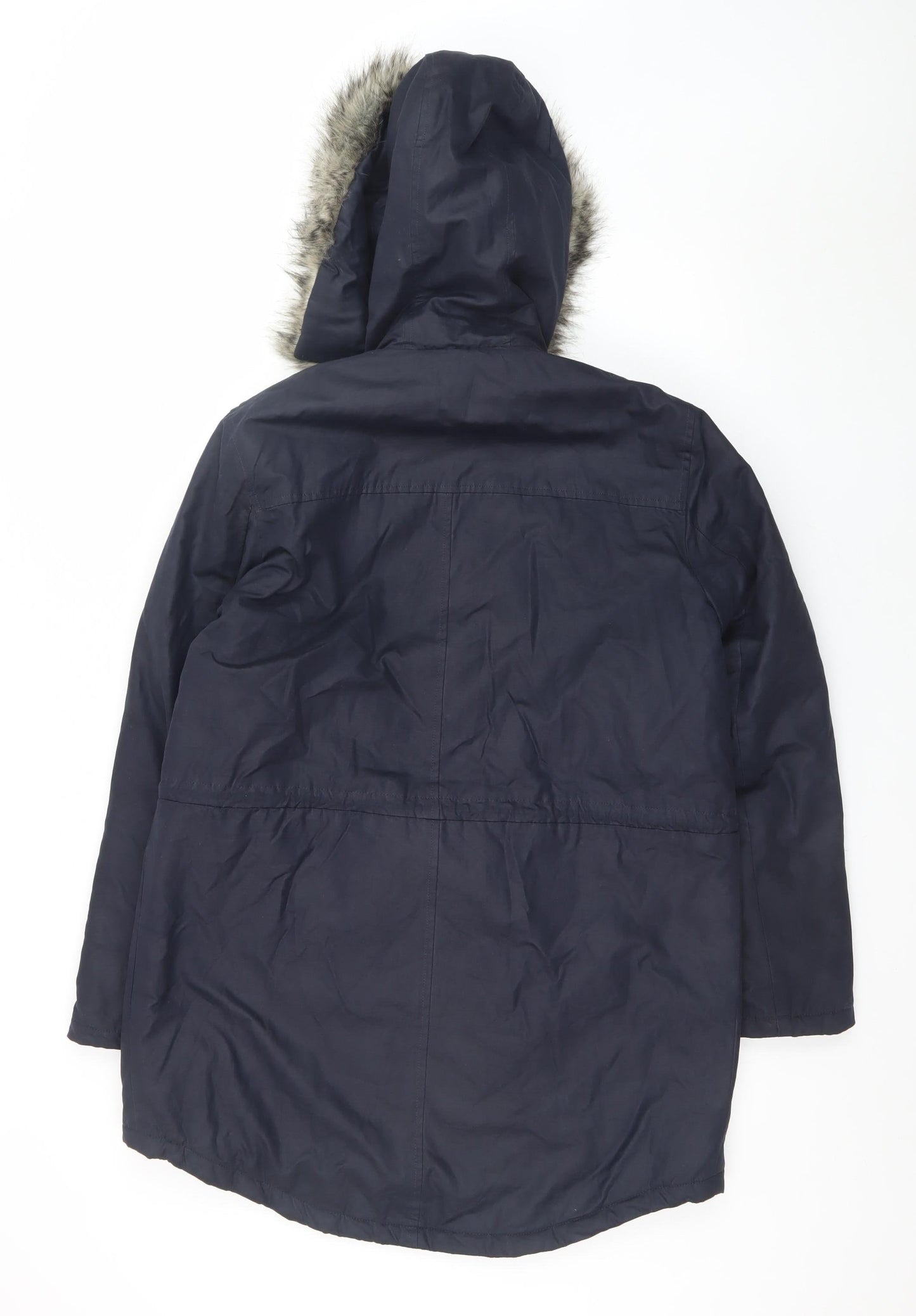Womens UK Size M Great Plains Blue Parka Coat