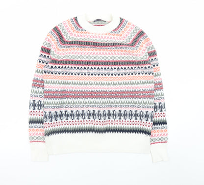 Womens UK Size S Marks and Spencer Multicoloured Pullover Jumper