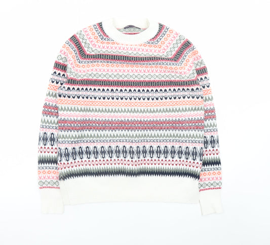 Womens UK Size S Marks and Spencer Multicoloured Pullover Jumper