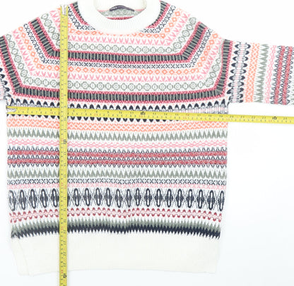 Womens UK Size S Marks and Spencer Multicoloured Pullover Jumper