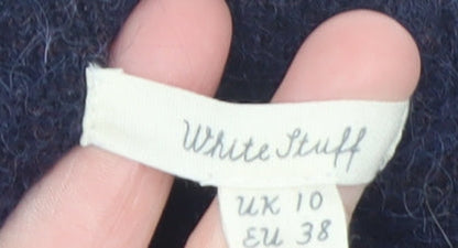 Womens UK Size 10 White Stuff Blue Pullover Jumper