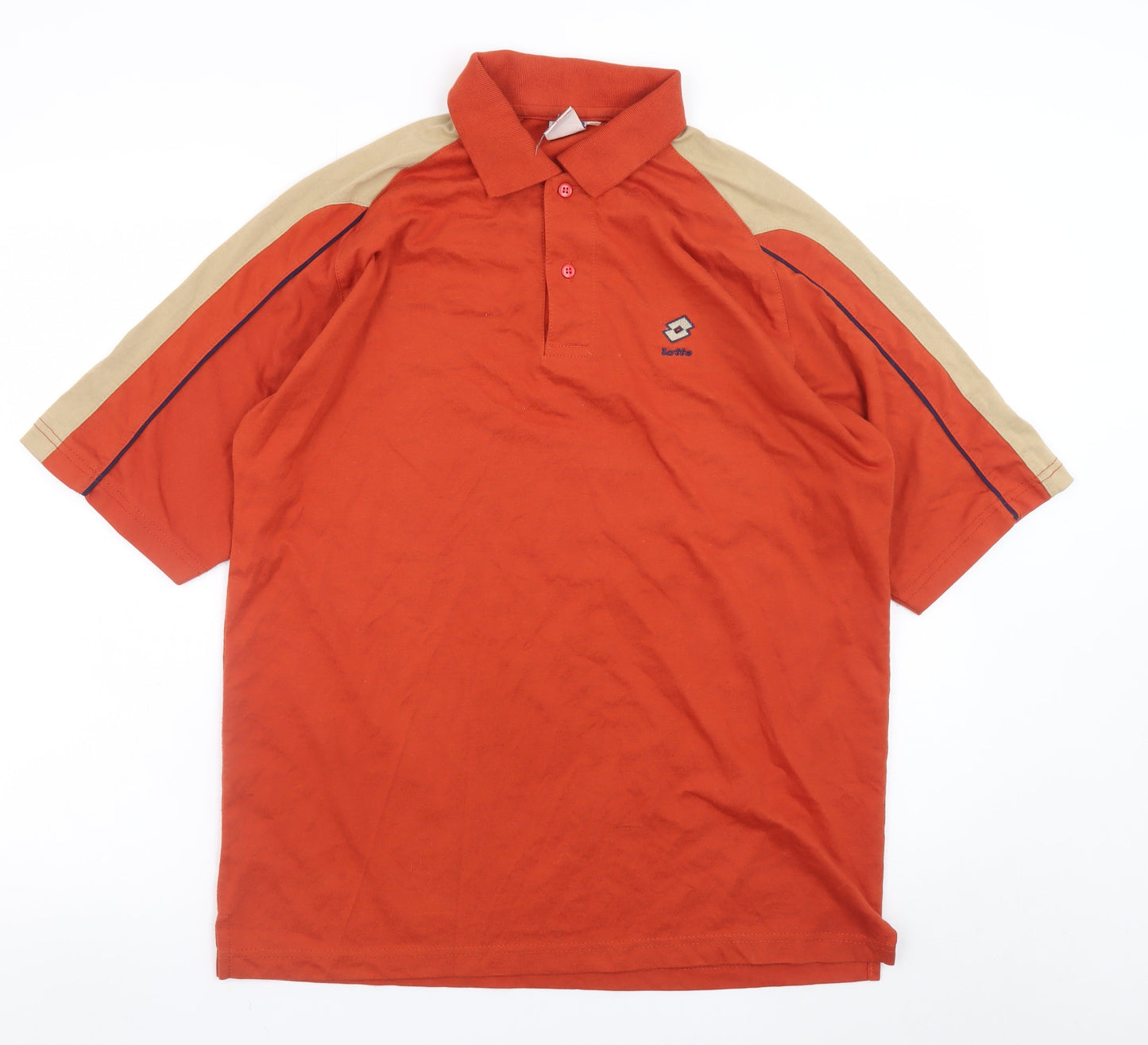 Mens UK Size L Lotto Cotton Polo Shirt
