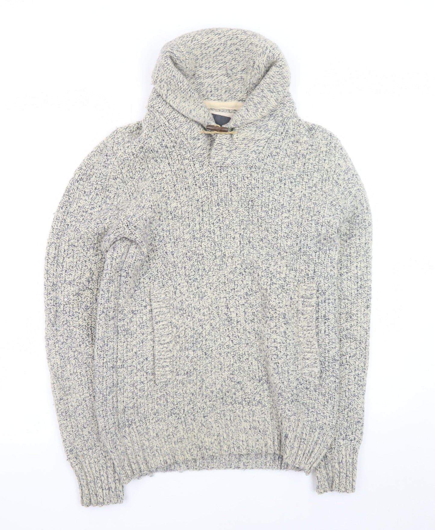 Mens UK Size S H&M Grey Pullover Jumper