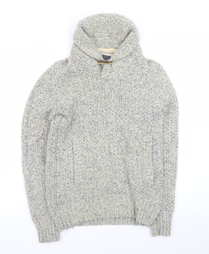 Mens UK Size S H&M Grey Pullover Jumper