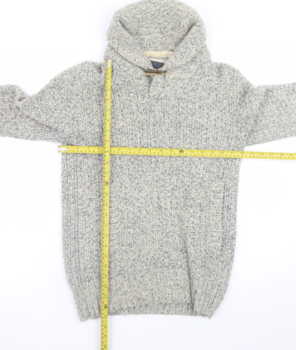 Mens UK Size S H&M Grey Pullover Jumper