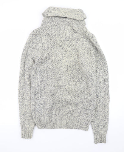Mens UK Size S H&M Grey Pullover Jumper