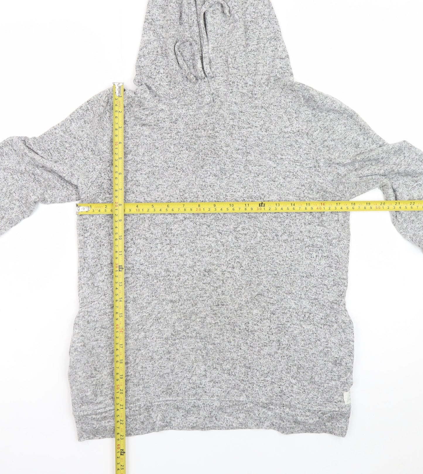 Womens UK Size 8 FatFace Grey Pullover Hoodie