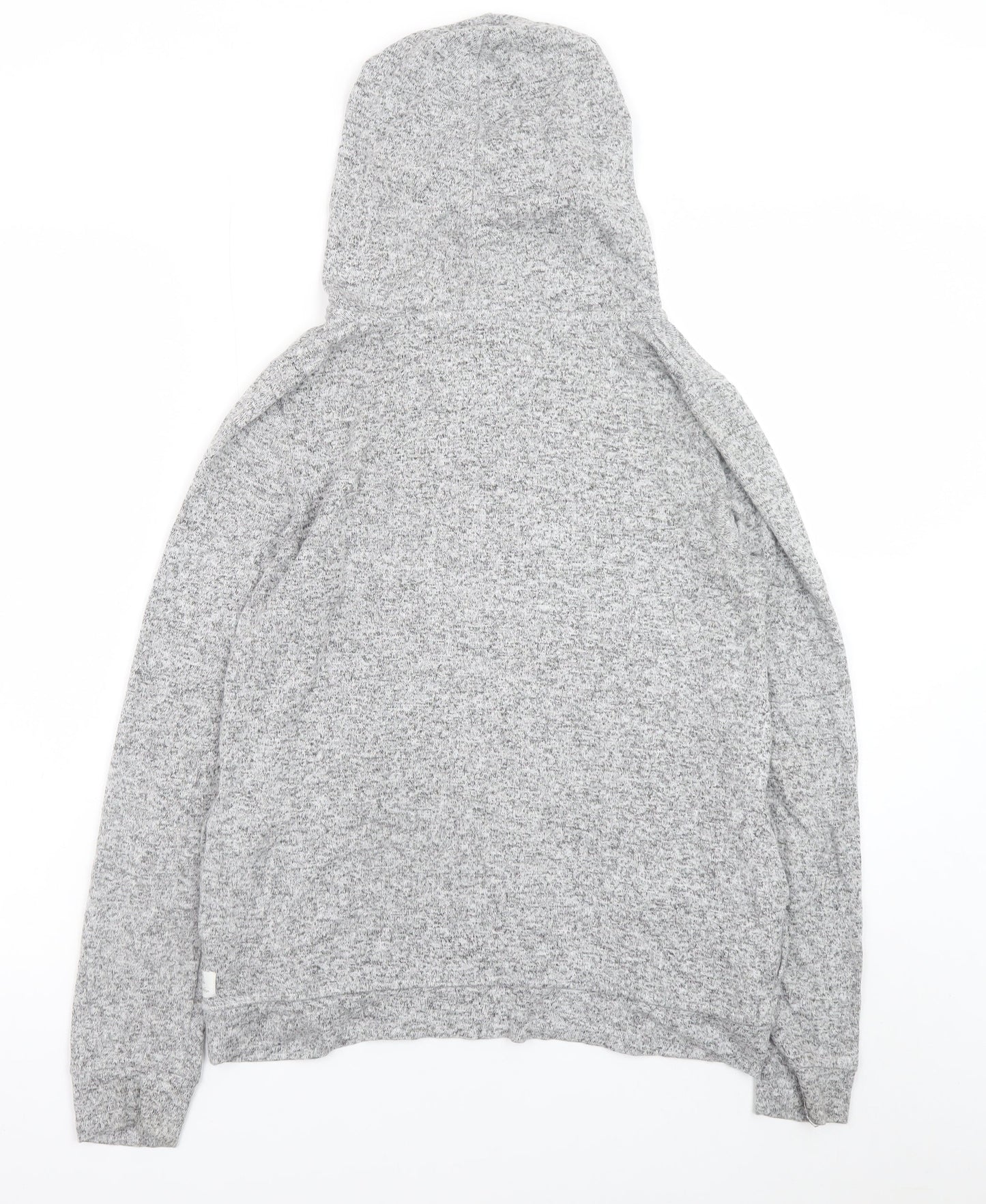Womens UK Size 8 FatFace Grey Pullover Hoodie