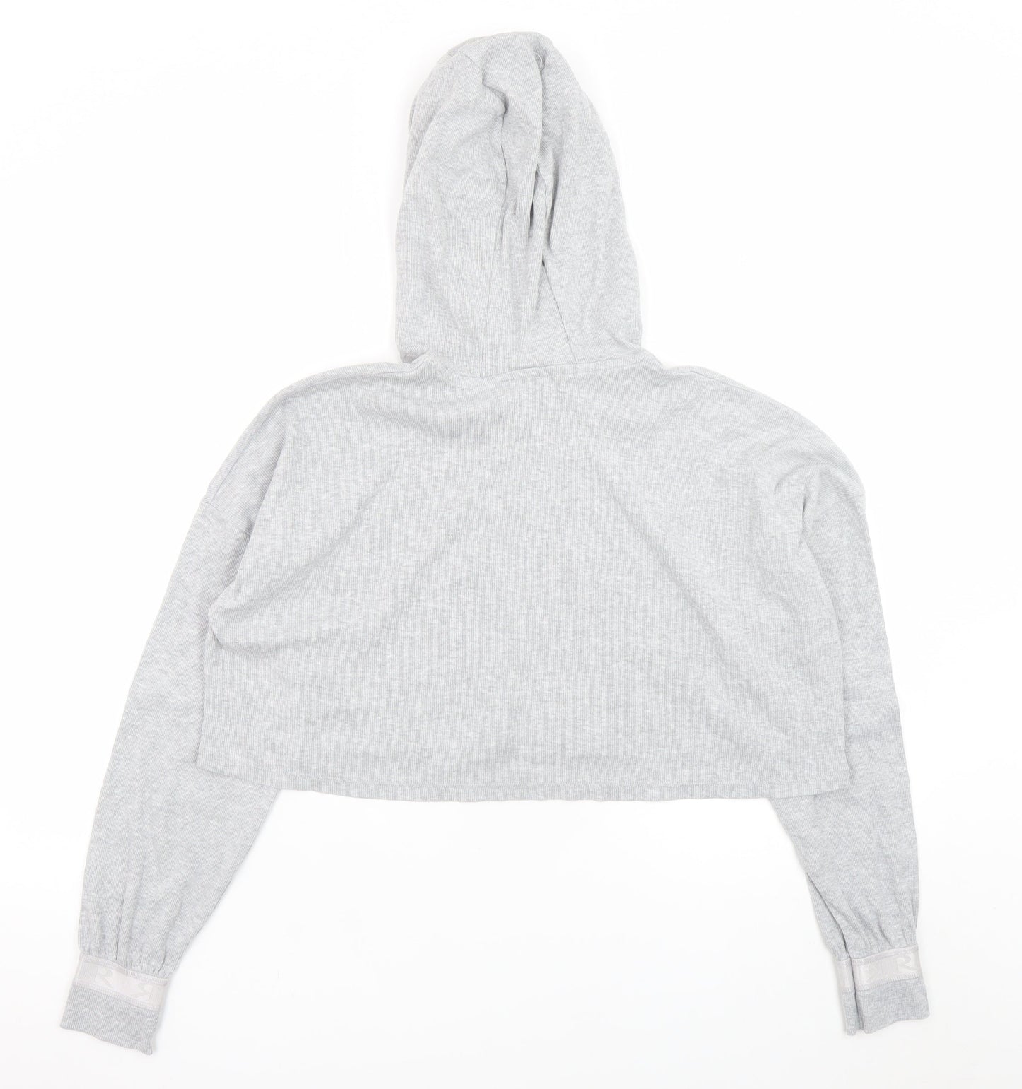 Womens UK Size 12 River Island Grey Pullover Hoodie