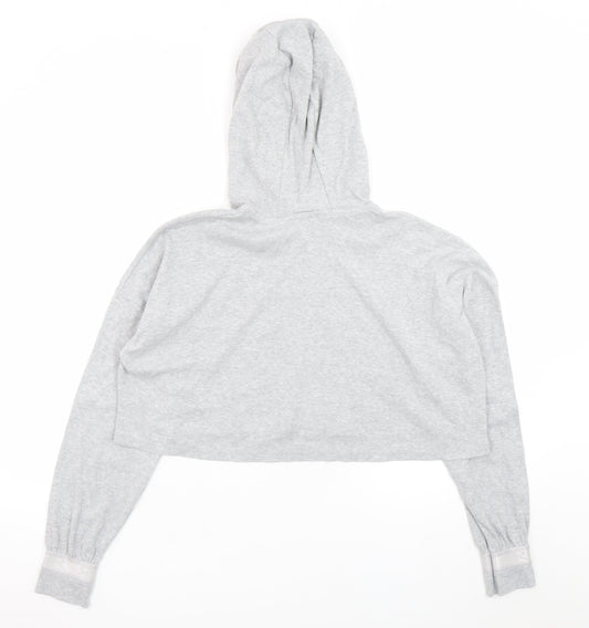 Womens UK Size 12 River Island Grey Pullover Hoodie